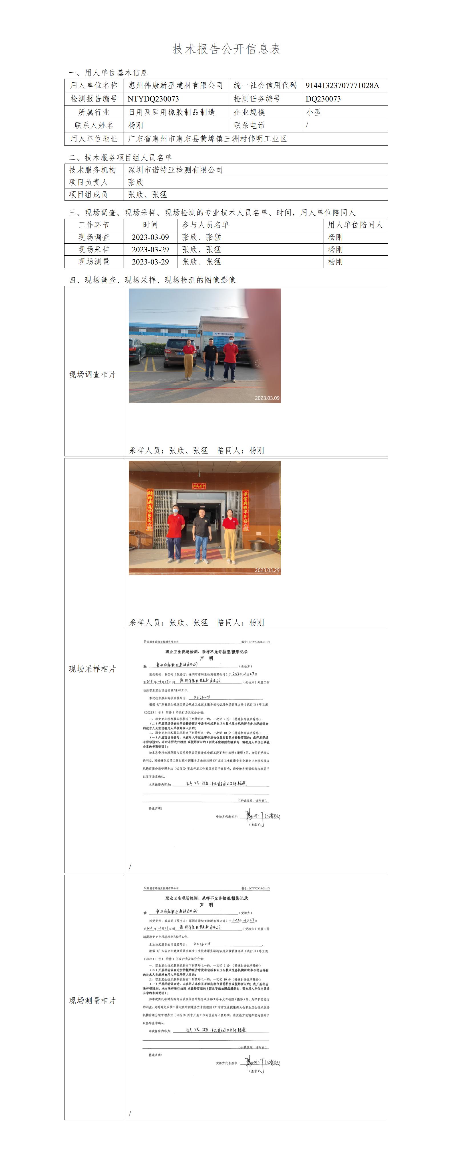 NTYDQ230073-惠州偉康新型建材有限公司